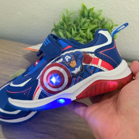 Target Blue and Red Hero Sneakers for Kids - Picture 7 of 7